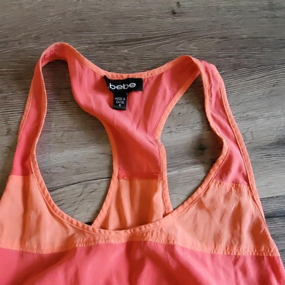 Bebe Racerback Tank - Picture 2 of 4